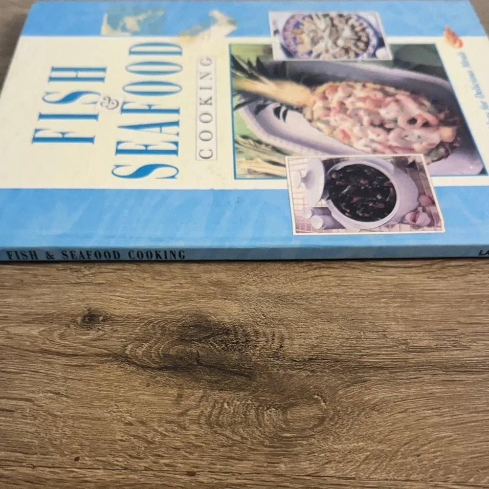 Vintage 1996 Fish & Seafood Cooking Book